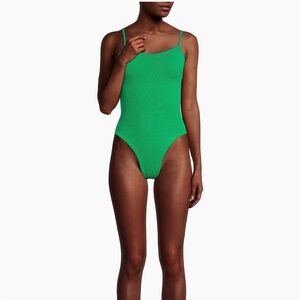 Hunza G Pamela Swimsuit in Emerald Green